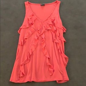 Express tank top, M, coral